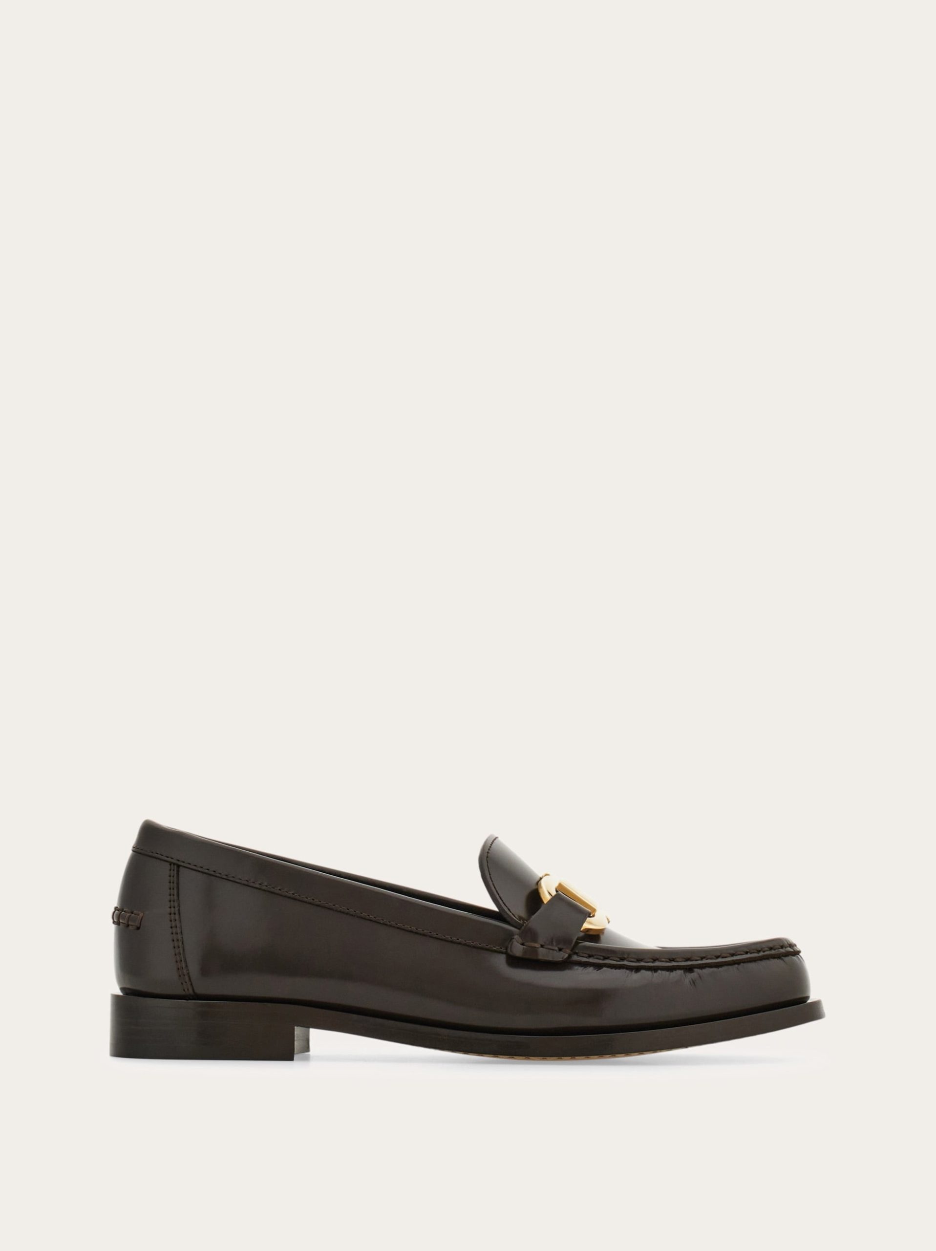 Ferragamo Moccasin with Gancini ornament - Image 1